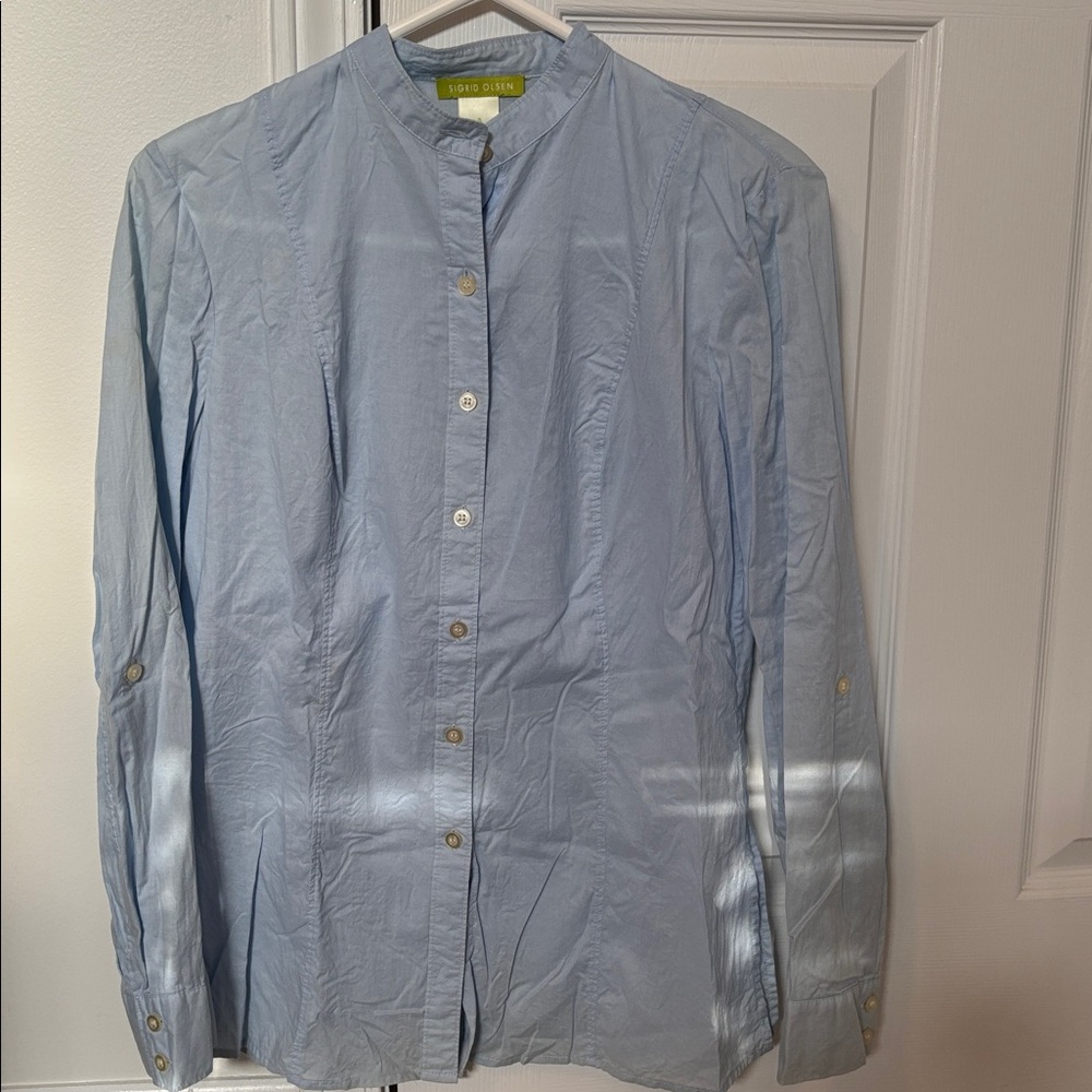 Sigrid Olsen Women’s Button down top/tunic